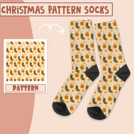 Boho Kerstfeest Kerstcadeaudoos Boho Sokken