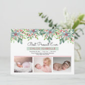 Boho Kerstgroen beste Cadeau ooit a Aankondiging (Staand voorkant)