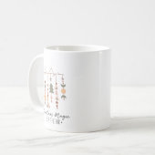 Boho Kerstmis Magic Feestelijke Vakantie Koffiemok (Voorkant links)