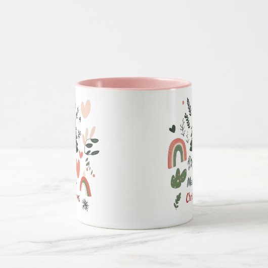 Boho Kerstmis Mok (Midden)