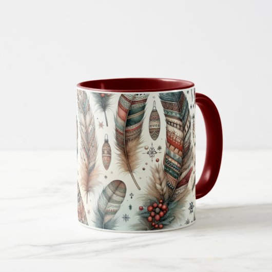 Boho Kerstmis Mok (Voorkant rechts)