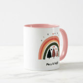 Boho Kerstmis Mok (Voorkant rechts)