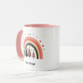 Boho Kerstmis Mok (Voorkant links)