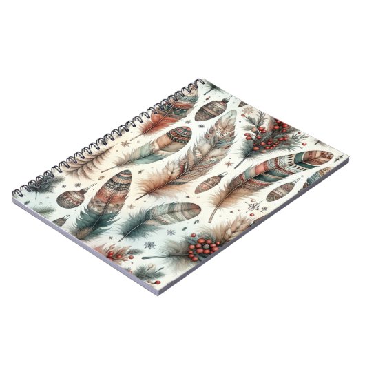 Boho Kerstmis Notitieboek (Linkerzijde)