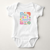 Boho Kerstmis Pasen Romper (Voorkant)