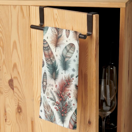 Boho Kerstmis Theedoek (Derde Gevouwen)