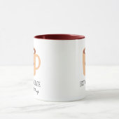 Boho Kerstmok Kerst Warm Chocolade Mok (Midden)