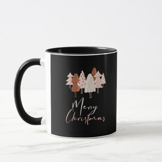 Boho Kerstmok – Modern Boom Design Mok (Links)