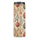 Boho Kerstornamenten Thermosbeker (Achterkant)