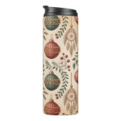 Boho Kerstornamenten Thermosbeker (Geroteerd rechts)