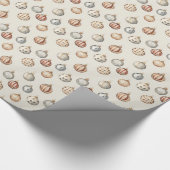 Boho Kerstversieringen Warm  Winter Cadeaupapier (Hoek)