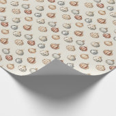 Boho Kerstversieringen Warm  Winter Cadeaupapier (Hoek)