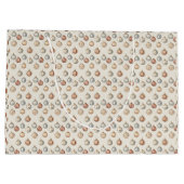 Boho Kerstversieringen Warm  Winter Groot Cadeauzakje (Achterkant)