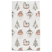 Boho Kerstvreugde Vakantie Klein Cadeauzakje (Achterkant)