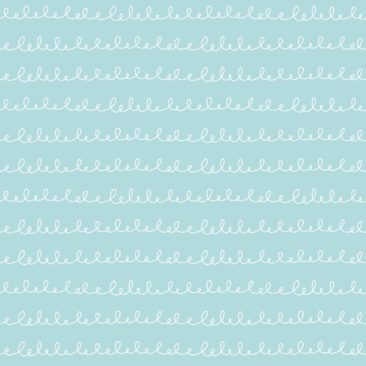 Boho Kids Towels Light Blue Swirls Birthday Accent Bad Handdoek