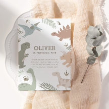 Boho Kinder Dinosaur Theme Birthday Party