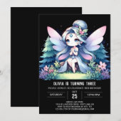 Boho Kinder feeënverjaardag Kaart (Voorkant / Achterkant)