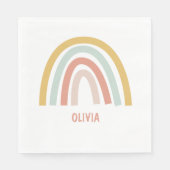 Boho Kinder regenboog Servet (Voorkant)