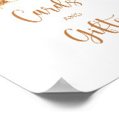 Boho kinderkamer beer mobiele Kaarten en geschenke Poster (Hoek)