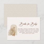 Boho kinderkamer boek verzoek bijgevoegde kaart (Voorkant / Achterkant)