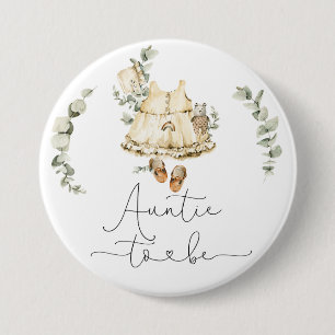 Boho kinderkamer eucalyptus meisje douche tante te ronde button 7,6 cm