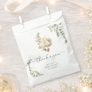 Boho kinderkamer schattig baby meisje outfit dank bedankzakje