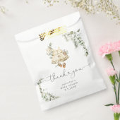 Boho kinderkamer schattig baby meisje outfit dank  bedankzakje (Gezegeld)