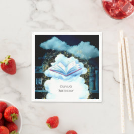 Boho kinderpastel verhalenboek Verjaardag Servet