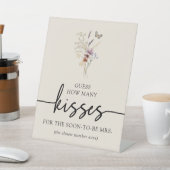 Boho Kisses Sign Reclamebord Met Voetstuk (Insitu)