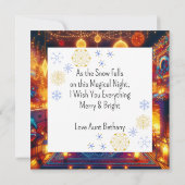 Boho Kitsch Woonkamer Kerstmis (Achterkant)