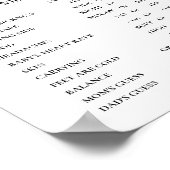 Boho Kleding Oude WiVes Tales Baby shower Spel Poster (Hoek)