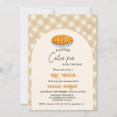 Boho kleine cutie taart Thanksgiving Baby shower Kaart (Voorkant)