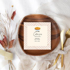 Boho kleine cutie taart Thanksgiving Baby shower Servet