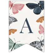 Boho kleine vlinder gelukkig verjaardag vlaggetjes (Derde vlag)