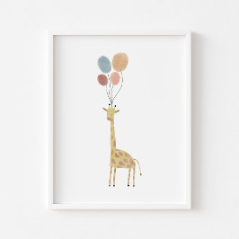 Boho kleur Giraffe print