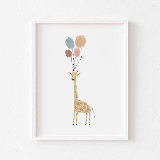 Boho kleur Giraffe print