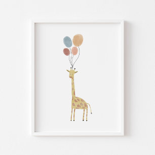 Boho kleur Giraffe print