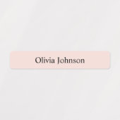 Boho kleur Kinder waterdichte naamlabels Labels (Design 1)