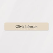 Boho kleur Kinder waterdichte naamlabels Labels (Design 1)