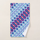 Boho Kleurrijk blauw 39 Bad Handdoek (Handdoek)