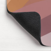 Boho Kleurrijke Abstracte Retro Naam Muismat (Hoek)