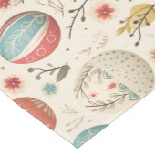 Boho kleurrijke paaseieren en wilde bloemen medium tafelloper (Hoek)