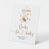Boho kleuterboeken voor baby reclamebord met voetstuk (Voorkant)