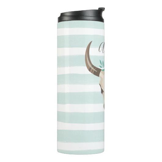 Boho Koe Thermosbeker (Gedraaid links)