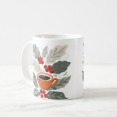 Boho Koffie Plant Koffiemok (Voorkant links)