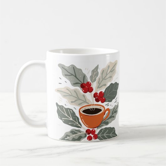 Boho Koffie Plant Koffiemok (Links)