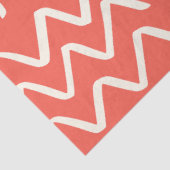 Boho koraal wit patroon decoupage tissuepapier (Detail)