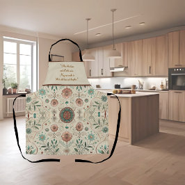 Boho Kruiden Aanpasbaar Schort