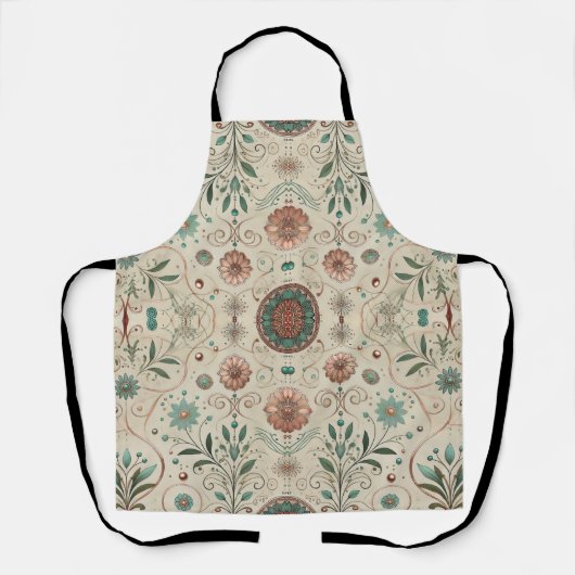 Boho Kruiden Schort (Voorkant)
