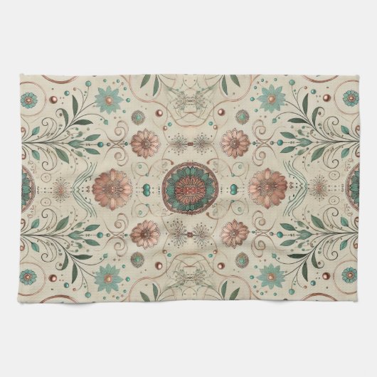 Boho Kruiden Theedoek (Horizontaal)